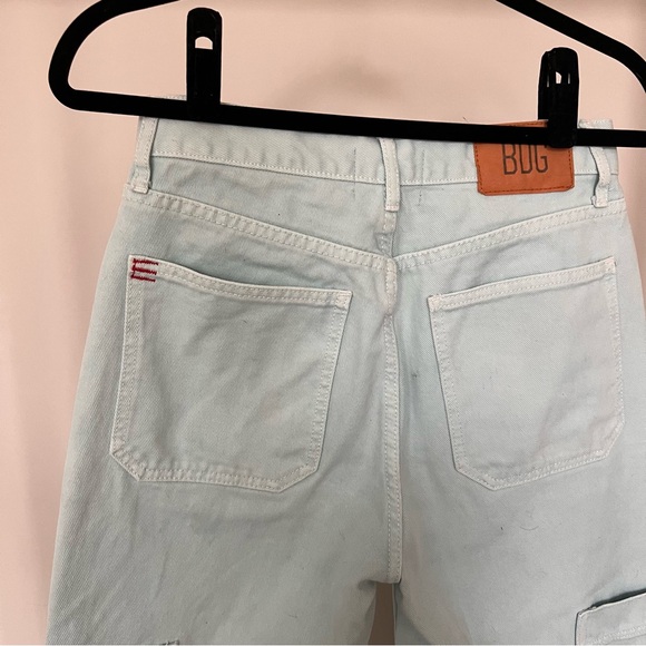 BDG Light Blue Wide Leg Denim Pants - Picture 5 of 5